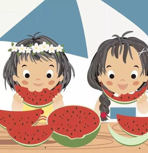 埋头吃瓜卡通头像